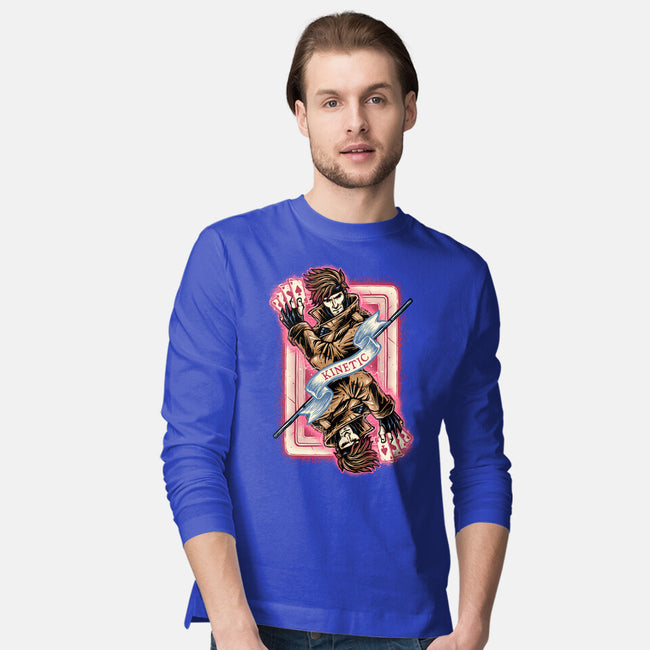 Stay Kinetic-Mens-Long Sleeved-Tee-glitchygorilla