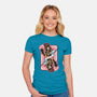 Stay Kinetic-Womens-Fitted-Tee-glitchygorilla