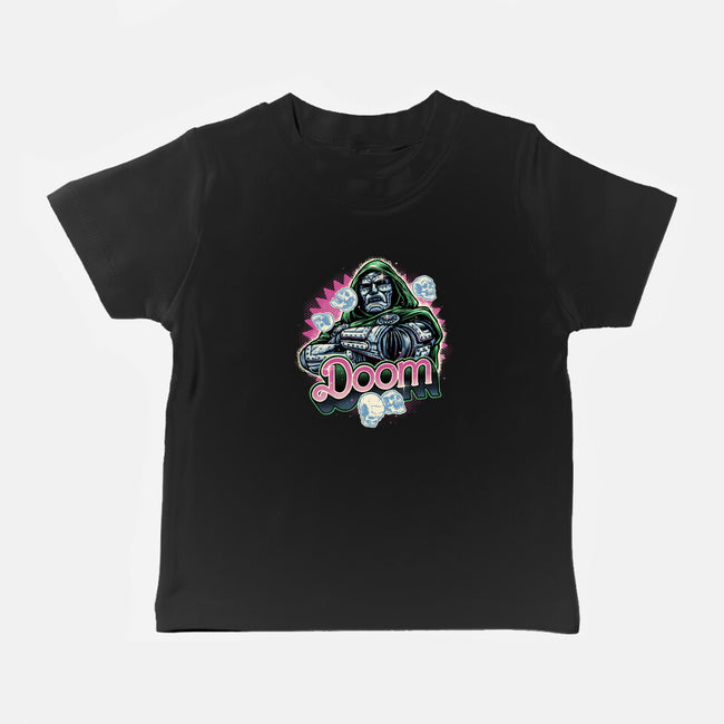 A Colorful Doom-Baby-Basic-Tee-glitchygorilla