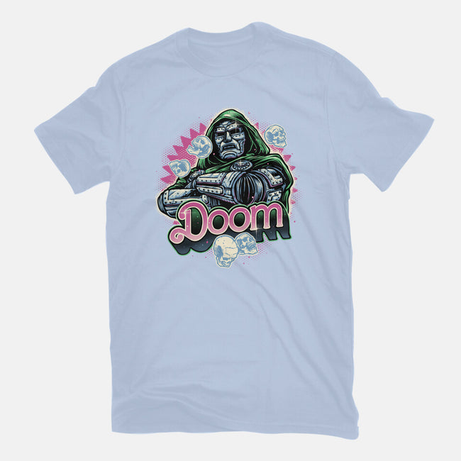 A Colorful Doom-Womens-Basic-Tee-glitchygorilla