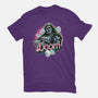A Colorful Doom-Womens-Fitted-Tee-glitchygorilla