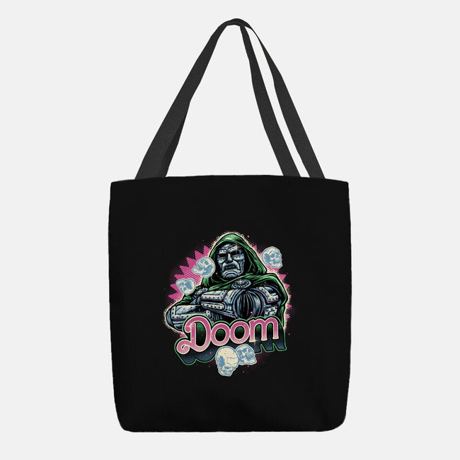 A Colorful Doom-None-Basic Tote-Bag-glitchygorilla