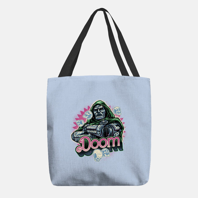 A Colorful Doom-None-Basic Tote-Bag-glitchygorilla