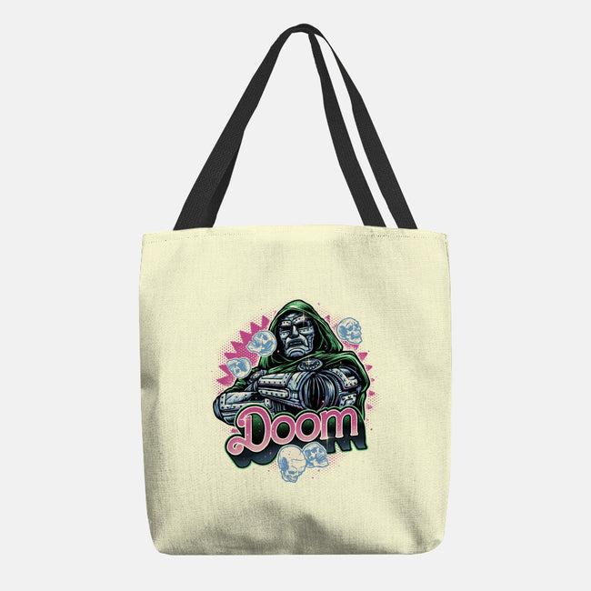 A Colorful Doom-None-Basic Tote-Bag-glitchygorilla