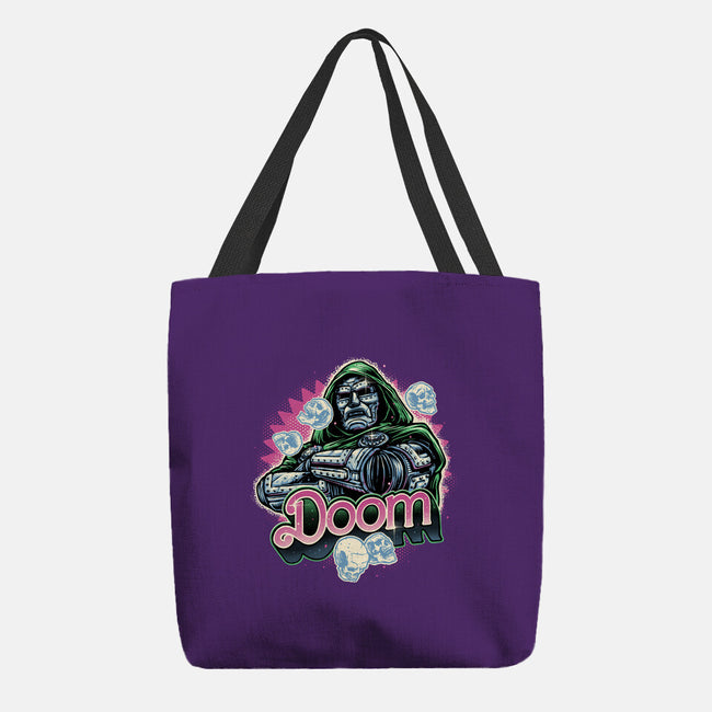 A Colorful Doom-None-Basic Tote-Bag-glitchygorilla