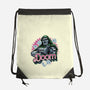 A Colorful Doom-None-Drawstring-Bag-glitchygorilla