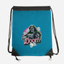 A Colorful Doom-None-Drawstring-Bag-glitchygorilla