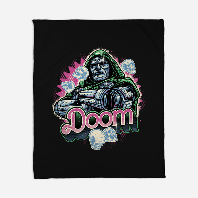 A Colorful Doom-None-Fleece-Blanket-glitchygorilla