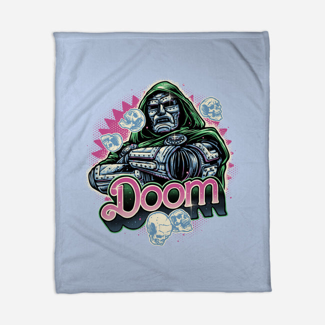 A Colorful Doom-None-Fleece-Blanket-glitchygorilla