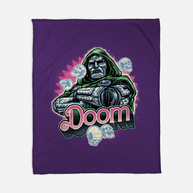 A Colorful Doom-None-Fleece-Blanket-glitchygorilla