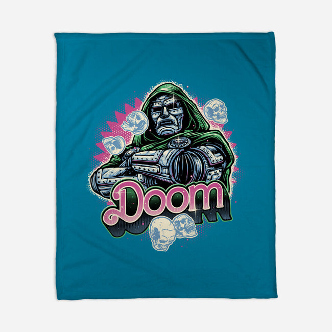 A Colorful Doom-None-Fleece-Blanket-glitchygorilla