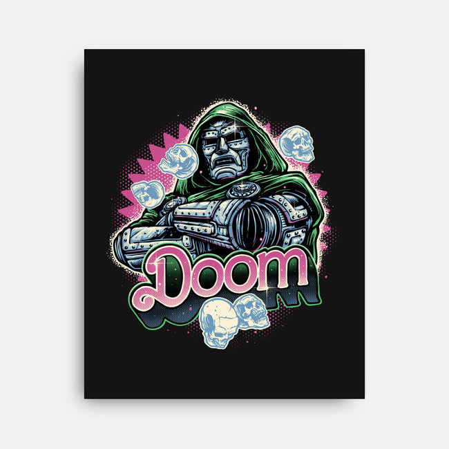 A Colorful Doom-None-Stretched-Canvas-glitchygorilla