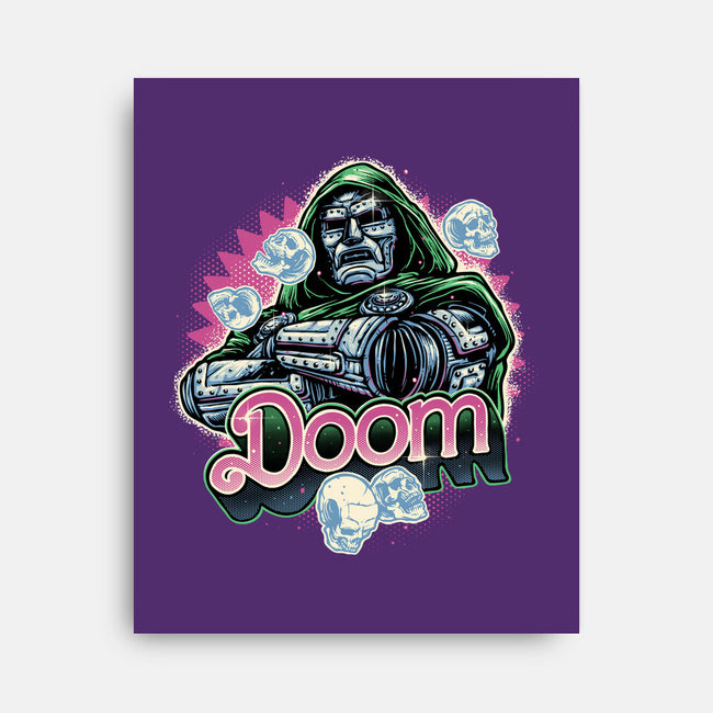 A Colorful Doom-None-Stretched-Canvas-glitchygorilla