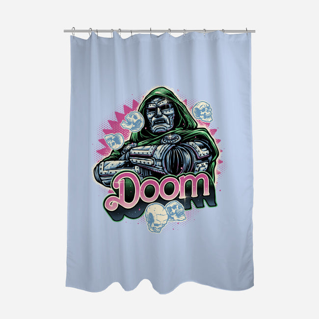 A Colorful Doom-None-Polyester-Shower Curtain-glitchygorilla