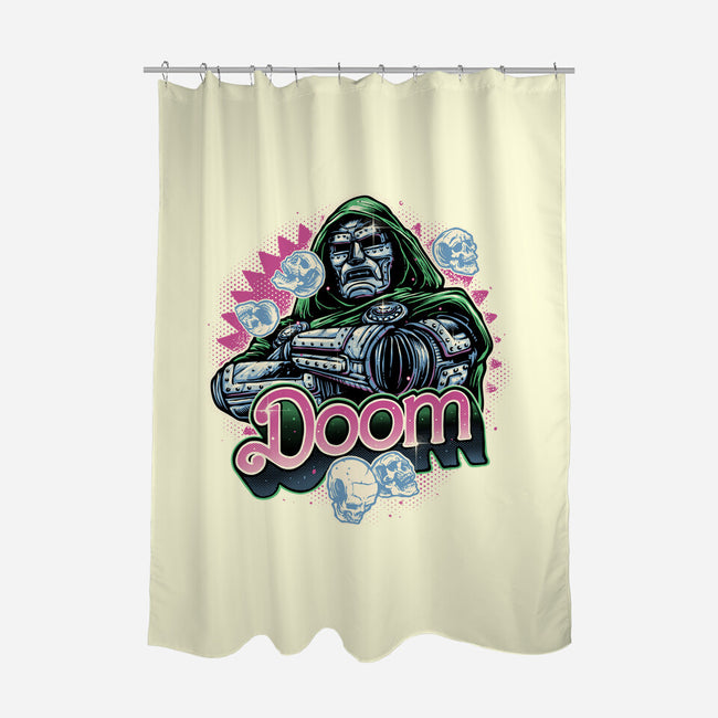 A Colorful Doom-None-Polyester-Shower Curtain-glitchygorilla