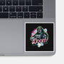 A Colorful Doom-None-Glossy-Sticker-glitchygorilla