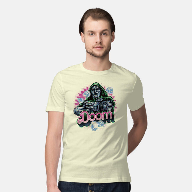 A Colorful Doom-Mens-Premium-Tee-glitchygorilla