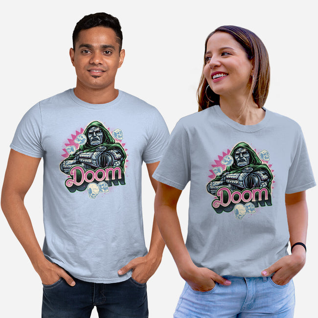 A Colorful Doom-Unisex-Basic-Tee-glitchygorilla