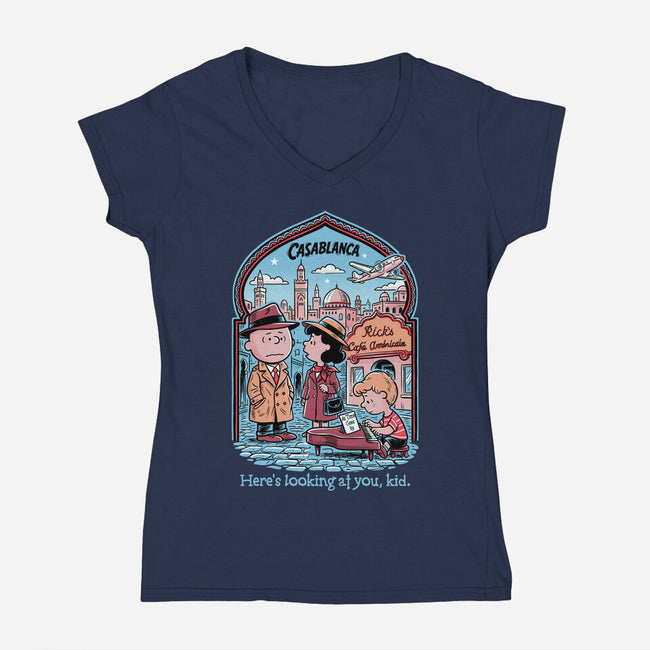 Casablanket-Womens-V-Neck-Tee-P1yu5h
