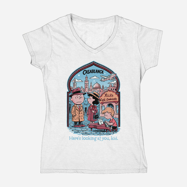 Casablanket-Womens-V-Neck-Tee-P1yu5h
