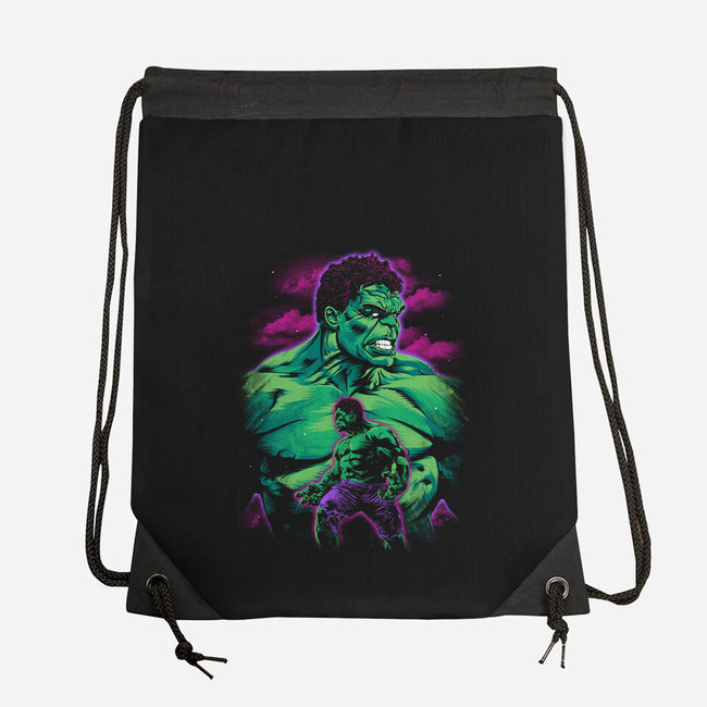 Green Gamma-None-Drawstring-Bag-zybbhorn