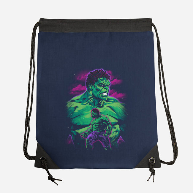 Green Gamma-None-Drawstring-Bag-zybbhorn
