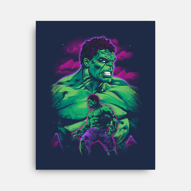 Green Gamma-None-Stretched-Canvas-zybbhorn