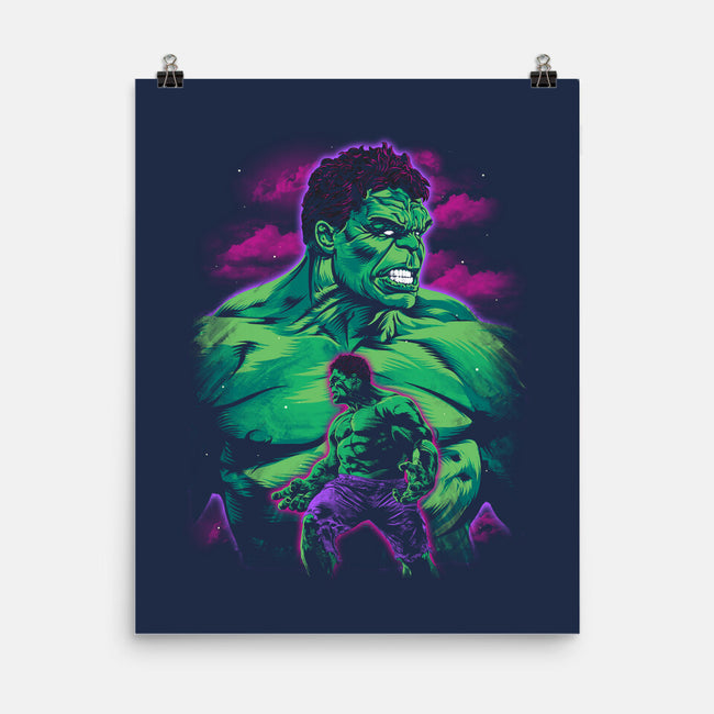 Green Gamma-None-Matte-Poster-zybbhorn