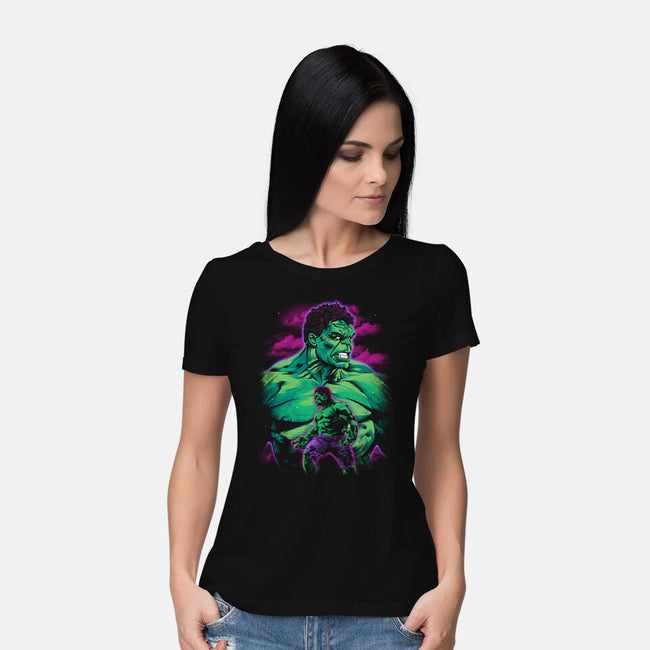 Green Gamma-Womens-Basic-Tee-zybbhorn