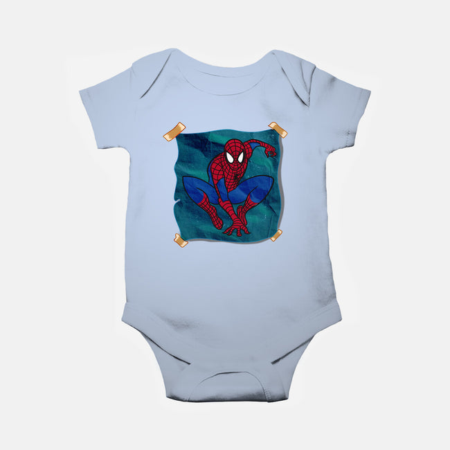 My Favorite Hero-Baby-Basic-Onesie-nickzzarto
