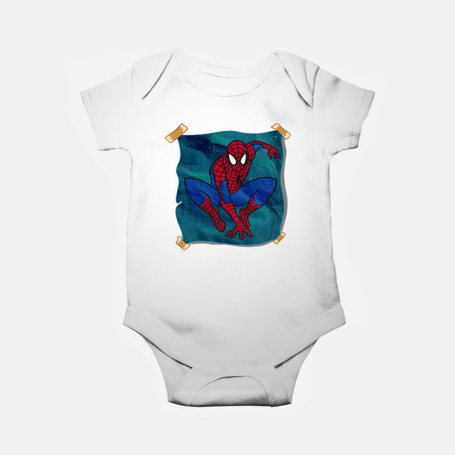 My Favorite Hero-Baby-Basic-Onesie-nickzzarto
