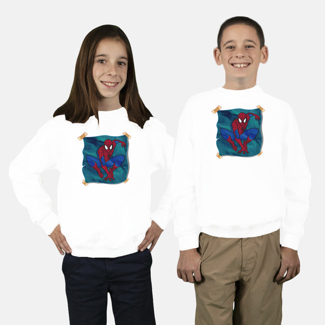 My Favorite Hero-Youth-Crew Neck-Sweatshirt-nickzzarto