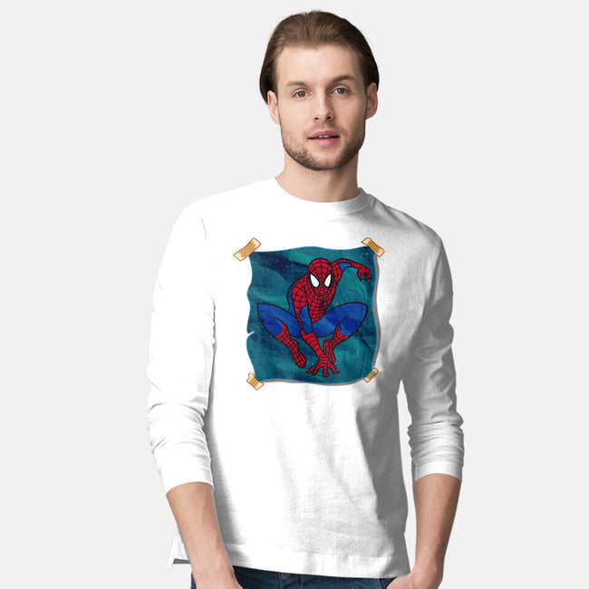 My Favorite Hero-Mens-Long Sleeved-Tee-nickzzarto