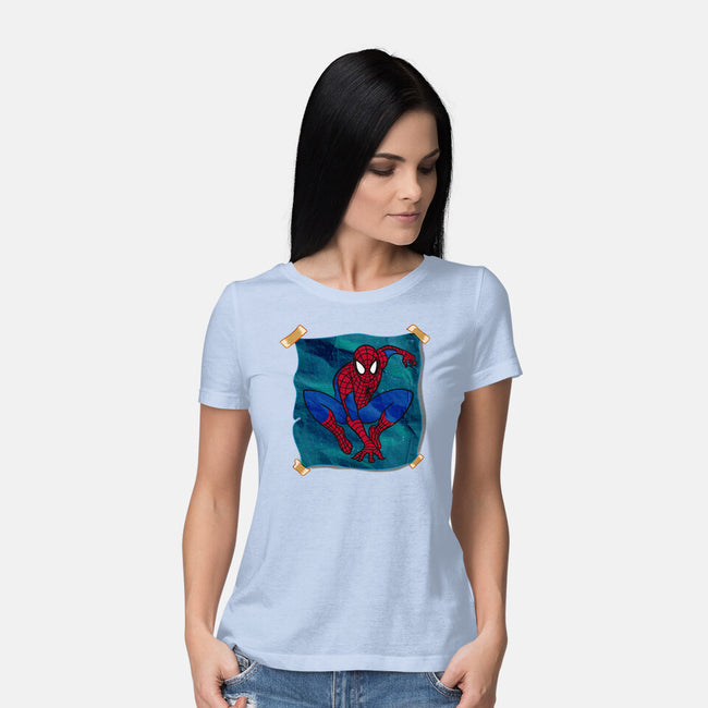 My Favorite Hero-Womens-Basic-Tee-nickzzarto