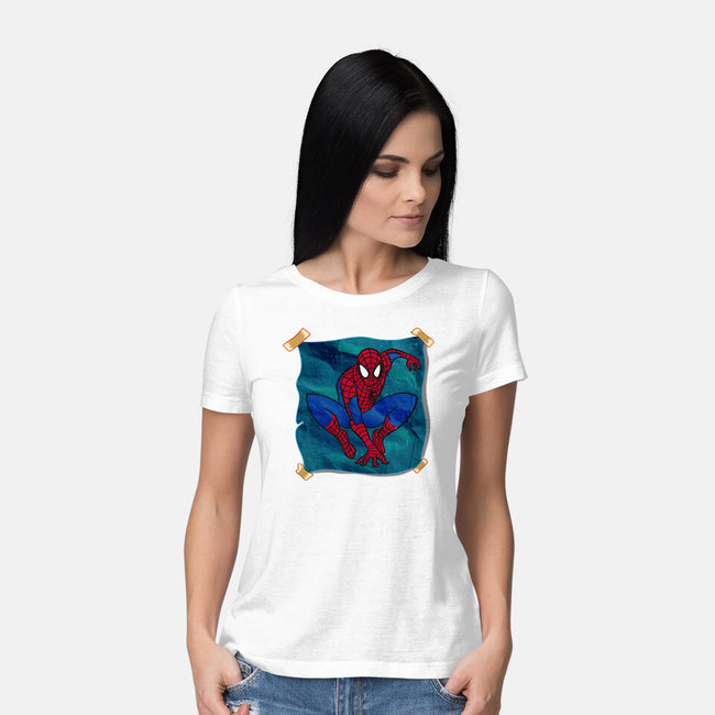 My Favorite Hero-Womens-Basic-Tee-nickzzarto