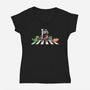 The Toys-Womens-V-Neck-Tee-2DFeer