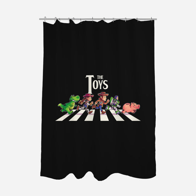 The Toys-None-Polyester-Shower Curtain-2DFeer