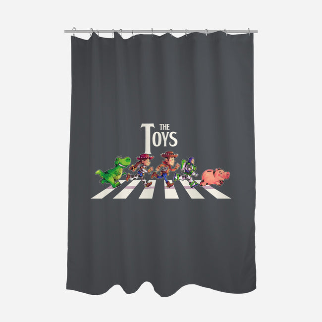 The Toys-None-Polyester-Shower Curtain-2DFeer