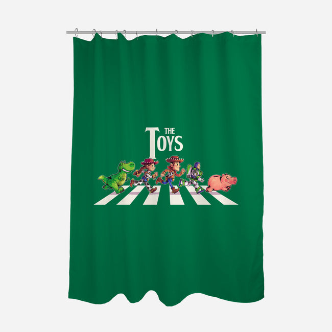 The Toys-None-Polyester-Shower Curtain-2DFeer