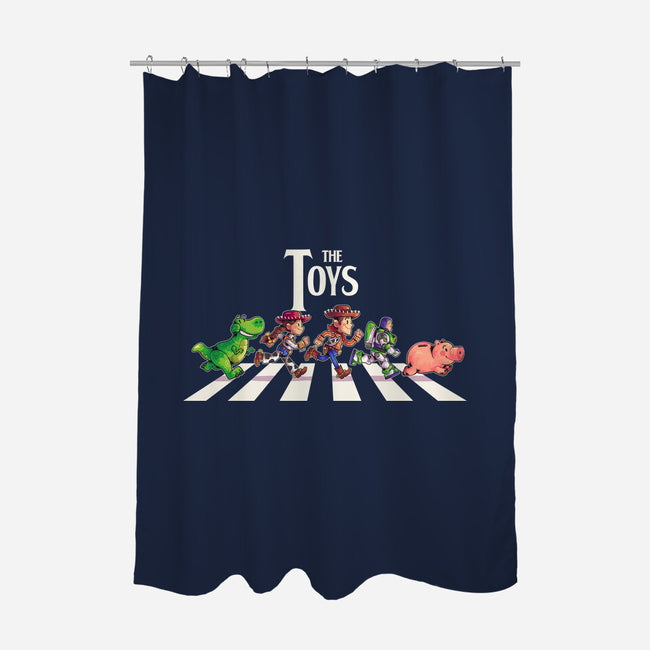 The Toys-None-Polyester-Shower Curtain-2DFeer