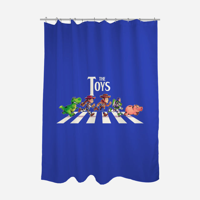 The Toys-None-Polyester-Shower Curtain-2DFeer