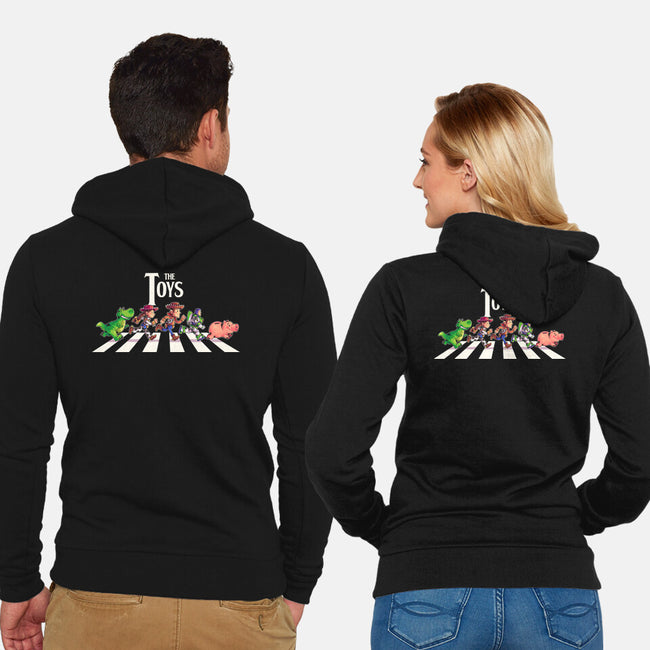 The Toys-Unisex-Zip-Up-Sweatshirt-2DFeer