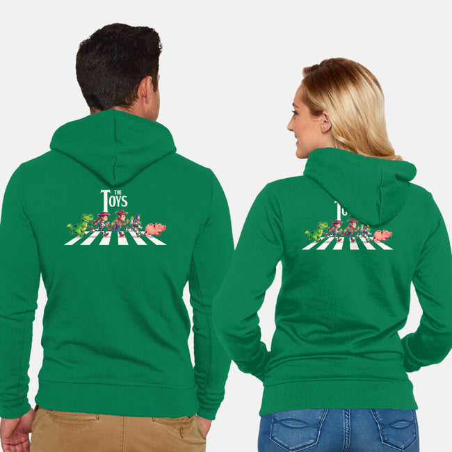 The Toys-Unisex-Zip-Up-Sweatshirt-2DFeer