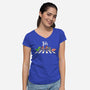 The Toys-Womens-V-Neck-Tee-2DFeer