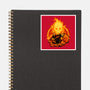 Ride Through The Fire-None-Glossy-Sticker-rmatix