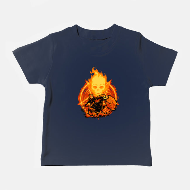 Ride Through The Fire-Baby-Basic-Tee-rmatix