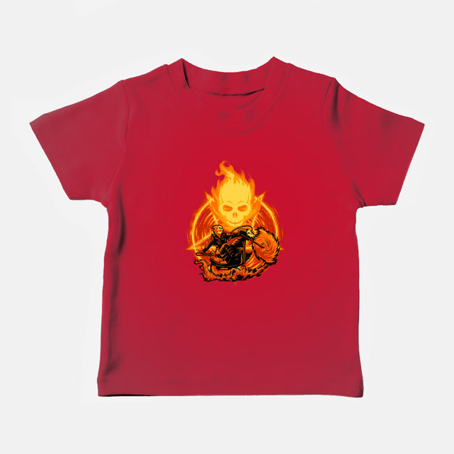 Ride Through The Fire-Baby-Basic-Tee-rmatix