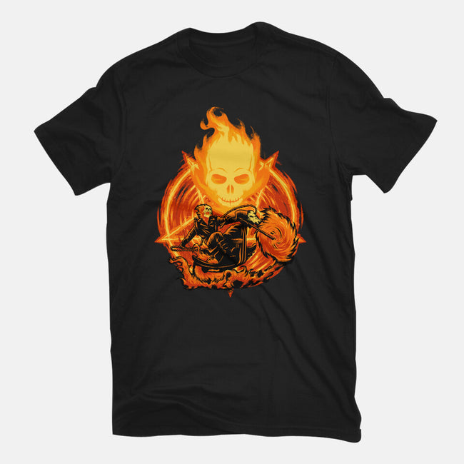 Ride Through The Fire-Womens-Basic-Tee-rmatix