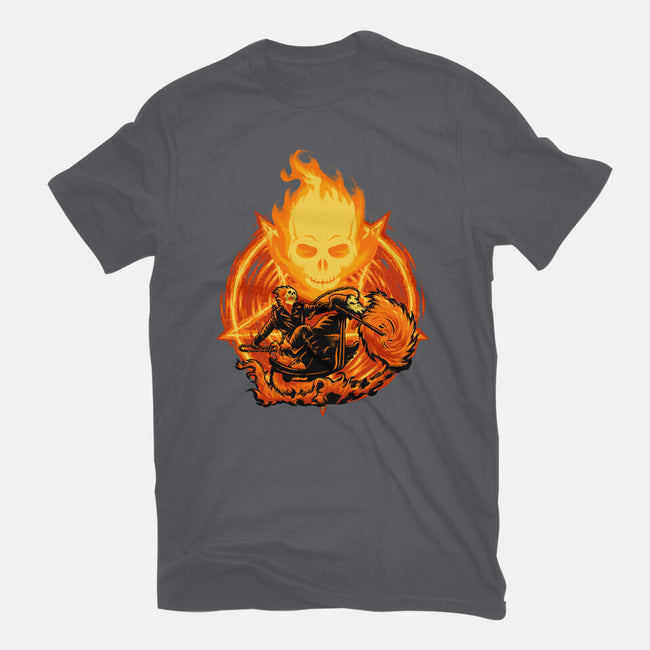 Ride Through The Fire-Womens-Basic-Tee-rmatix