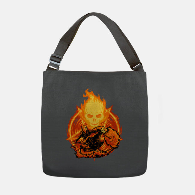 Ride Through The Fire-None-Adjustable Tote-Bag-rmatix